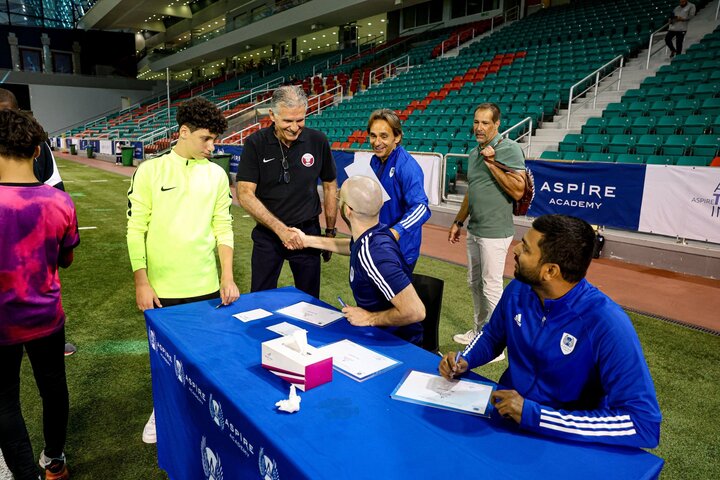 مربی تیم ملی فوتبال ایران همراه کیروش در قطر رویت شد! 2