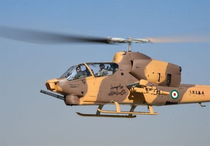 Iran exporting helicopter pieces to friendly, allied states