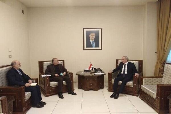 Iranian envoy holds talks with Syrian deputy FM