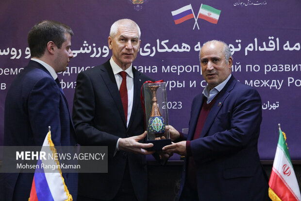 دیدار وزیر ورزش روسیه با وزیر ورزش ایران 20