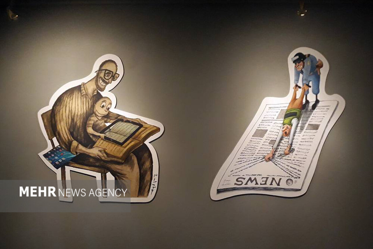 در بخش کاریکاتور «فجر» چه میگذرد؟/از بیرانوند تا عزتاله انتظامی