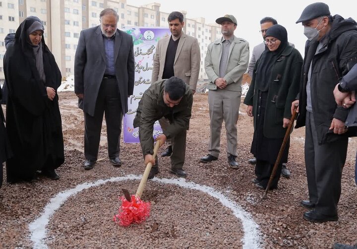  مرکز کنترل و پایش محیط زیست استان قزوین کلنگ‌زنی شد