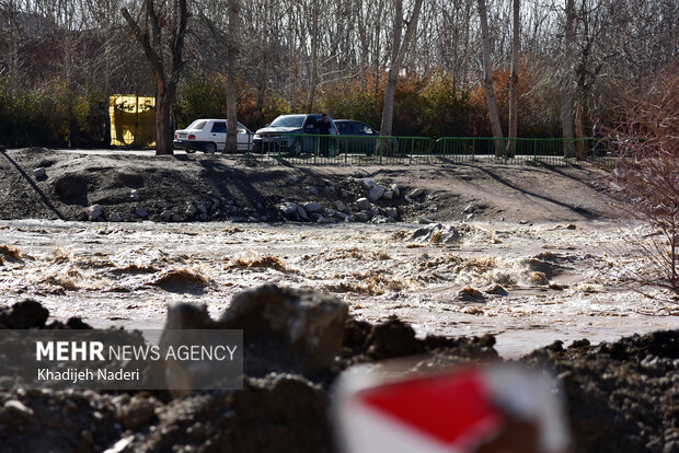 احتمال سیلابی شدن رودخانه‌های استان تهران