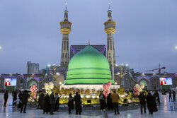 Mab'as Bayramı'nda İmam Rıza (a.s) türbesinden fotoğraflar