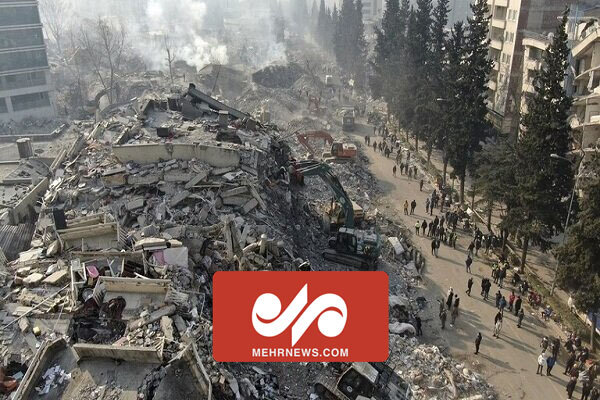 تصاویر تکان‌دهنده از لحظه وقوع زلزله در ترکیه