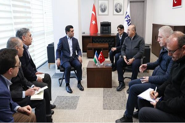 Çavuşoğlu, Özbekistan Dışişleri Bakan Vekili Saidov'la görüştü