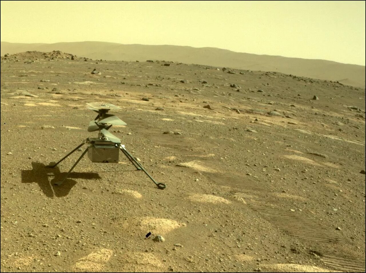 هلی کوپتر مریخی ناسا برای همیشه زمین گیر شد