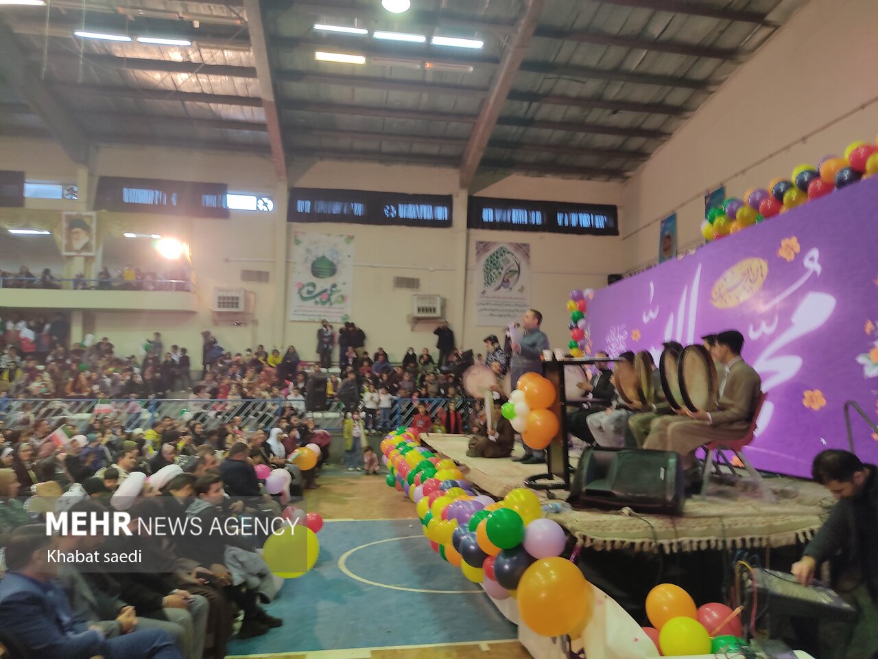 برگزاری جشن بزرگ مبعث پیامبر اکرم (ص) با حضور هزاران سنندجی