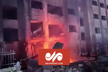 حمله موشکی رژیم صهیونیستی به ساختمانی در دمشق