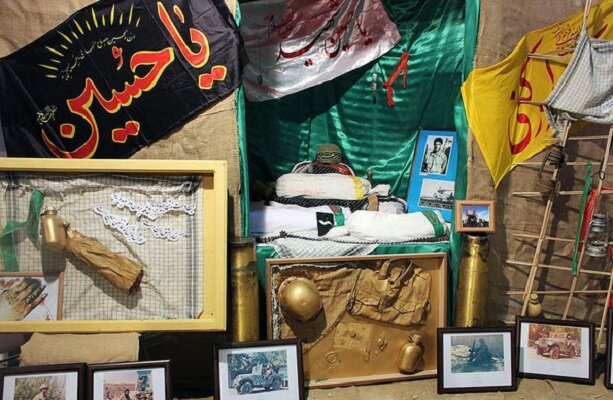برپایی نمایشگاه «یاد یاران» در حاشیه یادواره شهدای انتظامی گیلان
