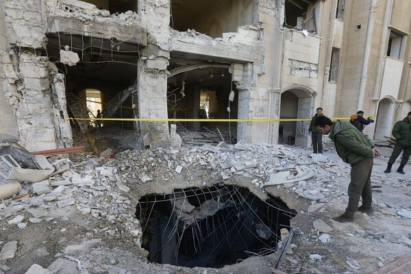 شام؛ رہائشی علاقوں پر اسرائیل کا فضائی حملہ، 15شہید+تصاویر