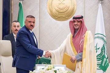 عراق و عربستان سعودی یک تفاهم‌نامه امنیتی به امضا رساندند