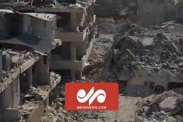 تصاویر هوایی هولناک از مناطق زلزله‌زده سوریه