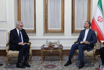 Russian Deputy Foreign Minister Alexander Grushko held talks on Monday with Iranian Foreign Minister Hossein Amir Abdollahian.