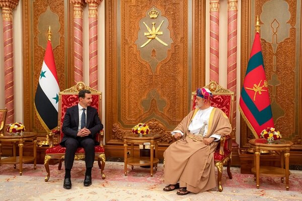 الرئيس السوري يلتقي سلطان عُمان خلال زيارته لمسقط