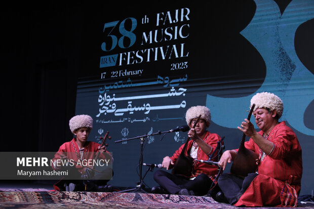 چهارمین روز از سی و هشتمین جشنواره موسیقی فجر