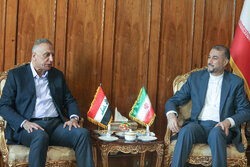 دیدار نخست وزیر سابق عراق با وزیر امور خارجه ایران