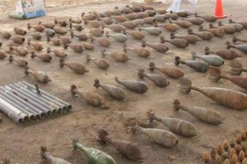 دستگیری شش تروریست داعشی و ضبط 350 گلوله خمپاره در «نینوا»