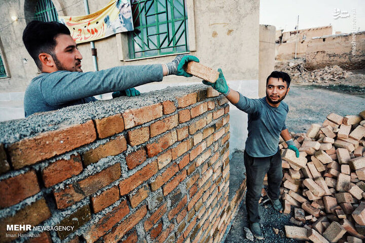 دهستان«ویژه نان» گیلانغرب میزبان اردوی جهادی دانشجویان کرمانشاهی