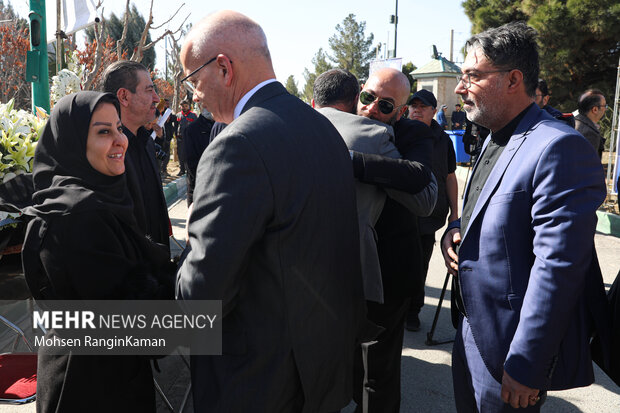 Funeral for former Palestinian envoy in Tehran