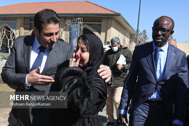 Funeral for former Palestinian envoy in Tehran