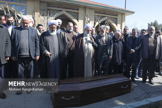 Funeral for former Palestinian envoy in Tehran