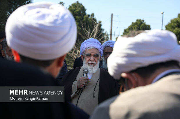 Funeral for former Palestinian envoy in Tehran