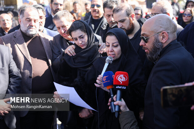 Funeral for former Palestinian envoy in Tehran