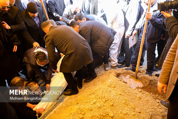 Funeral for former Palestinian envoy in Tehran