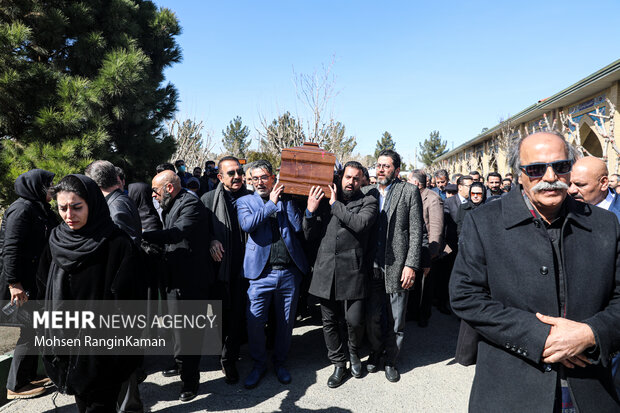 Funeral for former Palestinian envoy in Tehran