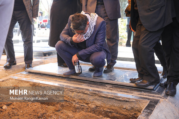 Funeral for former Palestinian envoy in Tehran