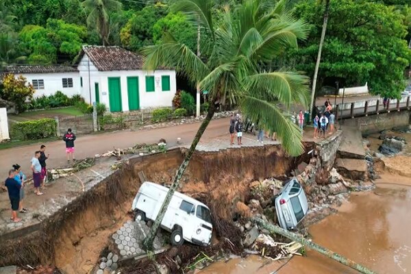 Death toll from Brazil downpours rises to 46