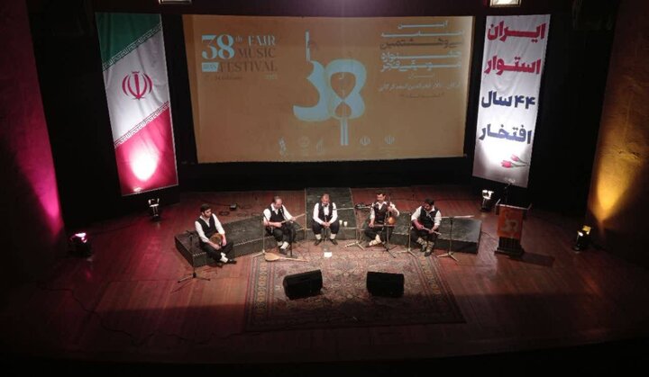 طنین نوای کتولی در جشنواره موسیقی فجر گلستان