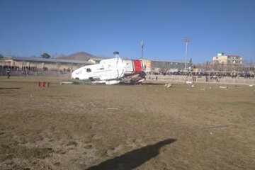 Helicopter crashes with Iranian sport minister on board