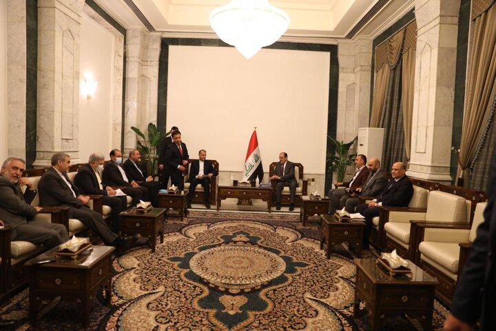 Emir Abdullahiyan, Irak Hukuk Devleti Koalisyonu lideri ile görüştü