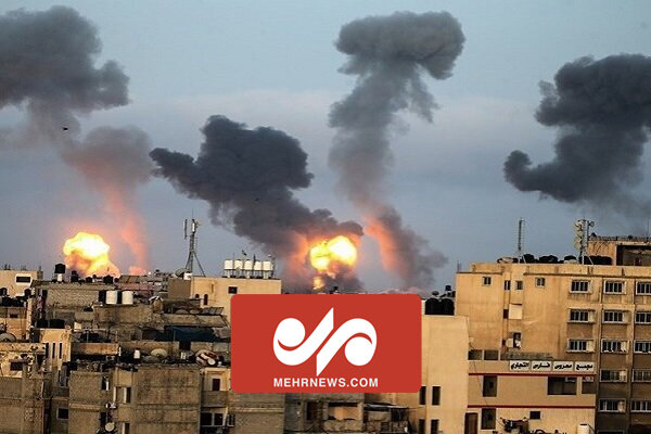 رژیم صهیونیستی مناطقی از غزه را بمباران کرد
