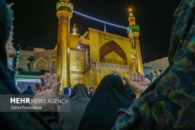 VIDEO: Pilgrims visit Imam Ali (AS) shrine in Najaf