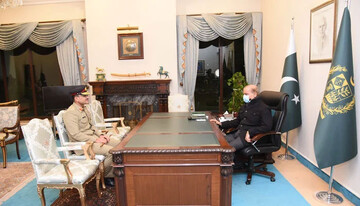 پاکستانی وزیراعظم سے آرمی چیف اور ڈی جی آئی ایس آئی کی ملاقات