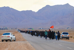 Yazd people tour on Abul Fazl Al-Abbas (AS) birth anniv.