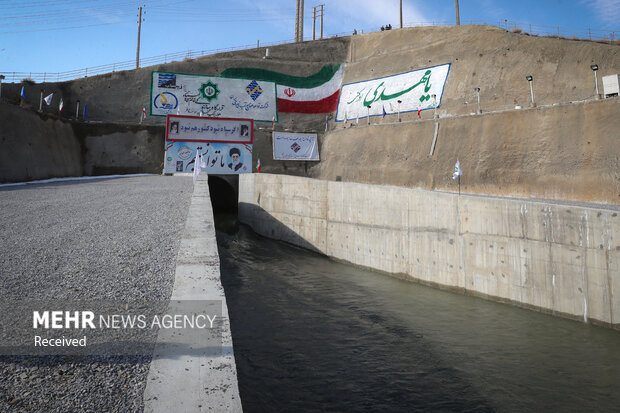 افتتاح فاز نخست تونل انتقال آب به دریاچه ارومیه