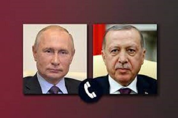 گفتگوی تلفنی اردوغان با پوتین درباره جنگ اوکراین و زلزله ترکیه