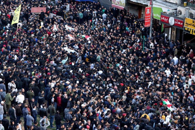 Demonstration against Nablus massacre