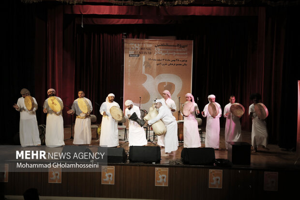 سی و هشتمین موسیقی فجر در بوشهر