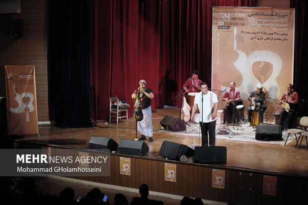 سی و هشتمین موسیقی فجر در بوشهر