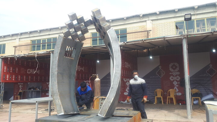 آثار برگزیده سمپوزیوم بینالمللی مجسمهسازی در اصفهان نصب میشود