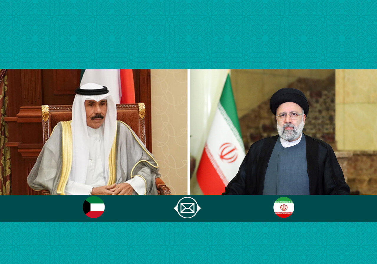 ایرانی صدر کی کویت کے امیر کو ان کے قومی دن کے موقع پر مبارکباد