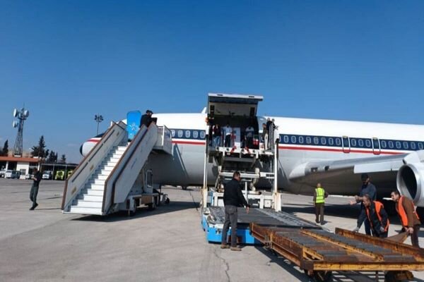 13th Iran plane carrying humanitarian aid lands in Syria