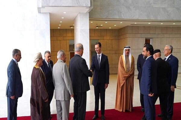 دیدار اسد با رئیس پارلمان مصر/تاکید بر بازگشت دمشق به محیط عربی