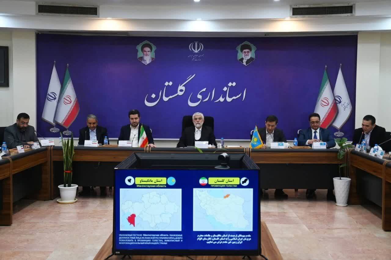 گلستان پیش قراول توسعه روابط با قزاق ها/تعامل با cis رونق می گیرد