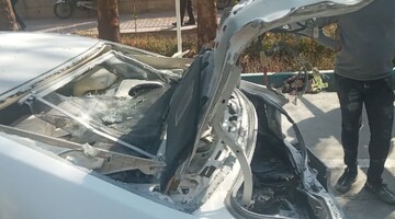 انفجار خودروی لکسوس در اصفهان / مصدوم نداشتیم